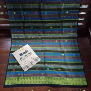 Songket Cerari Hijau Biru