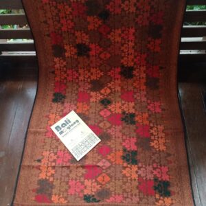 Songket Bunga Tunjung Coklat