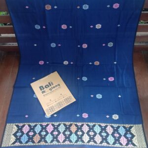 Songket Bulan Bintang Biru Donker