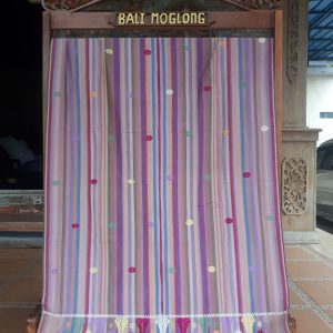 Songket Lurik Ungu-Pink